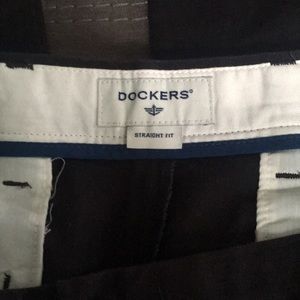 Men’s Black Dockers Pants. Size 34x32.